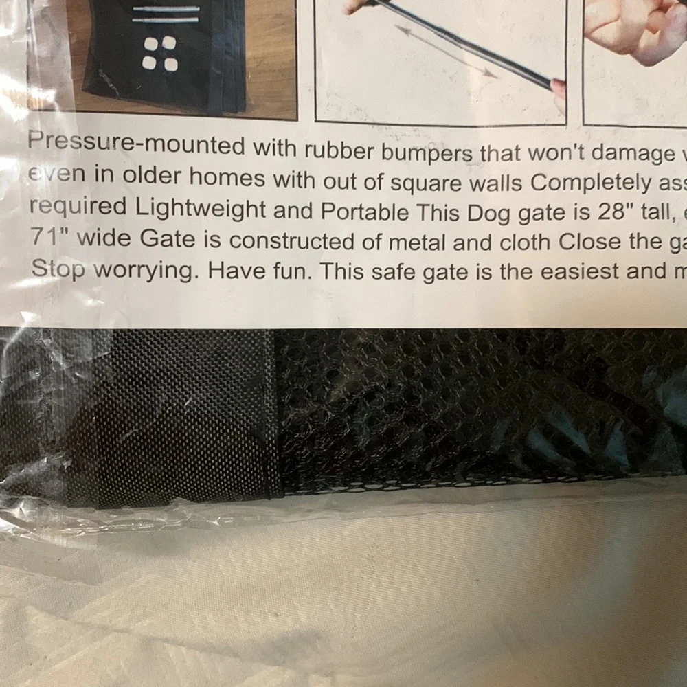 Large Mesh Dog fence